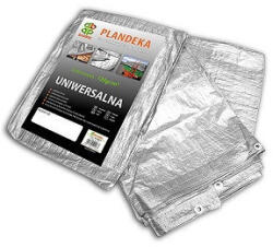 Bradas Ponyva, ezüst 4x5 m, 120gr/nm(K10)-(A névleges mérettől a valós méreteltérés akár 5% is lehet. ) (PL12045)