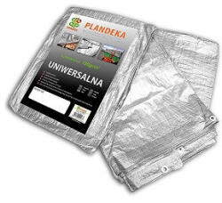 Bradas Ponyva, ezüst 10x15 m, 120gr/nm(K1)-(A névleges mérettől a valós méreteltérés akár 5% is lehet. ) (PL1201015)