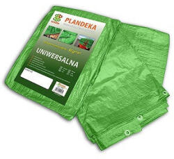 Bradas Ponyva, zöld 4x6 m, 90gr/nm(K10)-(A névleges mérettől a valós méreteltérés akár 5% is lehet. )