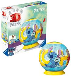 Ravensburger - Puzzle 3D bila Disney Stitch 72 piese - RVS3D11596 (RVS3D11596)