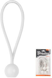 Bradas Gumipók, 10db golyós 5 mm x 15 cm, fehér (BCB-0515WH-B)