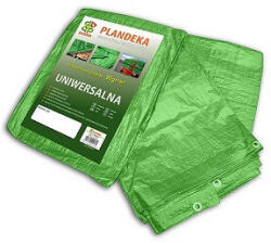 Bradas Ponyva, zöld 6x10 m, 90gr/nm(K4)-(A névleges mérettől a valós méreteltérés akár 5% is lehet. ) (PL90610)
