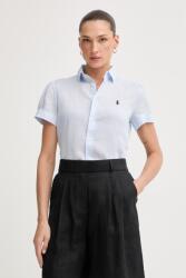 Ralph Lauren cămașă pentru femei, din in PD LINEN-WVN-SHIRT PPY2-KDD0IE_55X (211973366504)