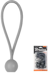 Bradas Gumipók, 10db golyós 5 mm x 15 cm, szürke (BCB-0515GY-B)