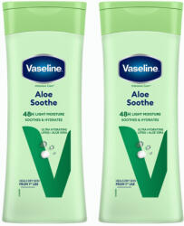 Vaseline Aloe Soothe testápoló (2x400 ml)
