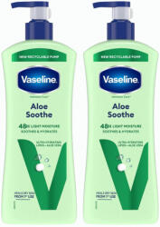 Vaseline Aloe Soothe testápoló (2x600 ml)