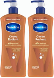 Vaseline Cocoa Radiant testápoló (2x600 ml)