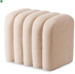 Mebel Elite KARBON kárpitozott puff bézs