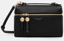 Tory Burch bőr táska Romy Slim - fekete Univerzális méret