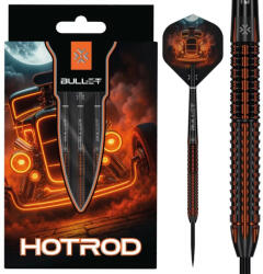 Bullet Darts szett steel Bullet Hotrod 23g, 97.5%