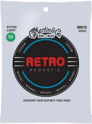 Martin MM10 Extra Light Retro Nickel 10-47 akusztikus húrkészlet