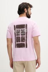 Lacoste t-shirt férfi pamut - lila S