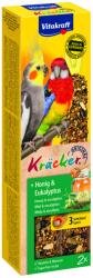 Vitakraft Kracker dupla rúd mézes és eukaliptuszos? nagypapagájnak 1 db - csui