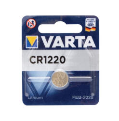 Somogyi Elektronic VARTA CR1220 gombelem, lítium, CR1220, 3V, 1 db/csomag (VARTA CR1220)