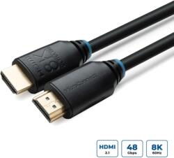 MicroConnect Cablu HDMI 2.1 10m 8K 60Hz 48Gbps HDR10 negru (MC-HDM191910V2.1)