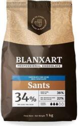 Blanxart Igazi tejcsokoládé Sants 34% (1 kg) - dortis (DR-41270/C8)