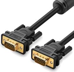 UGREEN Cablu VGA la VGA 1.5m Full HD ecranat negru VG101 (11630)