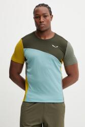 Salewa sportos póló Puez Sporty Dry - zöld S