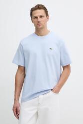 Lacoste t-shirt férfi pamut - kék S - answear - 18 990 Ft
