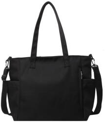 Dollcini Dollcini, Nagy Méretű Textil Tote Táska - Urban Simplicity Stílus, Puha Kialakítás, Mindennapi Használatra - Fekete (649411)