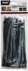 Berger kábelkötegelő, UV fekete 4, 8x250mm 100db EN62275 (122001-0576)