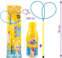 TUBAN Pro Butterfly buborékfújó karika készlet + folyadék 400 ml (TU3200)