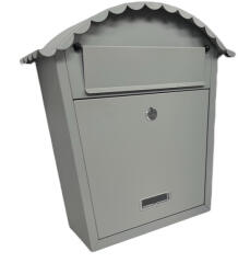 BW Postaláda Szürke Kerek Csipkés Sába 38*13, 5*36 Cm (z-2050946-v)