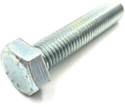  Hatlapfejű metrikus csavar tövigmenetes M6 horganyzott DIN933 8.8 - bakonykotoelem - 8 Ft