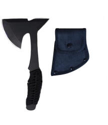 Depox Topor DEPOX®, Black Paracord, 22.5 cm, husa inclusa (0649)