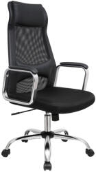 SONGMICS Irodai ergonomikus szék, fej- és deréktámasszal, fekete