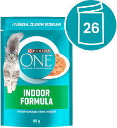 ONE Indoor tasakos macskáknak tonhal lében 26x85g