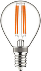 Avide LED Filament Mini Globe 5.9W E14 WW 2700K Fényerőszabályozható - shopbazis