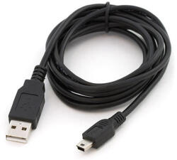  USB-A - Mini USB kábel 1 m - Fekete