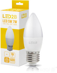 Kobi LED izzó E27 gömb alakú 7W 600lm 3000K Meleg 200° LED2B Kobi (KOBZAR1308)