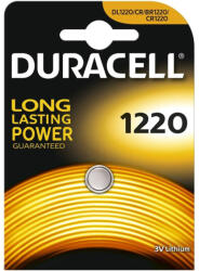Duracell DL1220 CR1220 3V lítium gombelemes buborékfólia 1db (DURBAT0305)