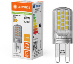 OSRAM LED kapszulaizzó G9 4W = 40W 470lm 2700K Meleg 300° Szabályozható Ledvance (4099854248818)