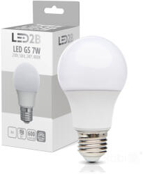 Kobi LED izzó E27 gömb alakú 7W 600lm 4000K semleges 240° LED2B Kobi (KOBZAR1212)