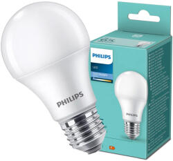 Philips LED izzó E27 A60 9W = 65W 950lm 6500K Cold Milky PHILIPS (8718699630607)