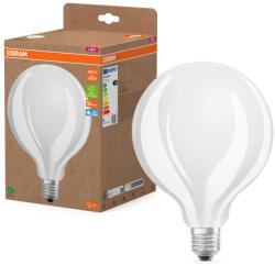 OSRAM LED izzó G125 gömb alakú E27 7.2W = 100W 1521lm 6500K Hideg 330° Izzószálas KLASSZIKUS ENERGIAHATÉKONYSÁG Osram (4058075839687)