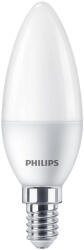 Philips 4PAK LED izzó E14 B35 4.9W = 40W 470lm 4000K Semleges Milky PHILIPS (8719514313569)