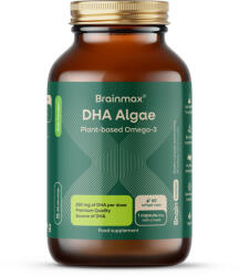 BrainMax DHA Algae, 250 mg, 60 rostlinných softgelových kapslí