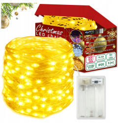 Masterled LED karácsonyi díszfüzér 2700K meleg fehér 50LED USB A 5m Masterled (LVTAKC0248)