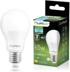 Lumileds LED izzó E27 A60 8W = 60W 880lm 6500K Hideg 260° LUMILED (LUMLEDJ0013)