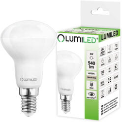 Lumileds E14 R50 LED izzó 6W = 50W 540lm 4000K Semleges 120° LUMILED (LEDZARMI065A)