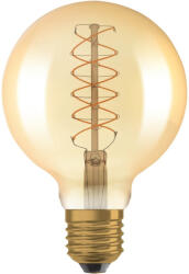 OSRAM Dekoratív LED izzó E27 G95 4, 8W = 37W 420lm 2200K 320°-os izzószál szabályozható (4058075761612)