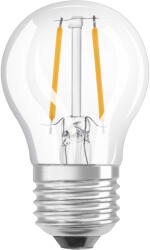 OSRAM E27 P45 CL LED izzó 4, 8W = 40W 470lm 4000K Semleges 320°-os izzószálas, szabályozható OSRAM SUPER STAR (4058075434844)