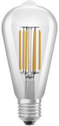 OSRAM E27 ST64 CL LED izzó 4W = 60W 840lm 3000K 360° OSRAM (4099854009693)