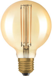 OSRAM Dekoratív LED izzó E27 G95 5, 8W = 40W 470lm 2200K 320°-os izzószálas, szabályozható (4058075761759)