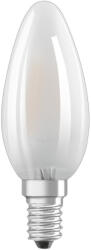 OSRAM E14 B35 LED izzó 3.4W = 40W 470lm 4000K Semleges 300° CRI90 Izzószál OSRAM SUPERSTAR+ szabályozható (4058075602793)