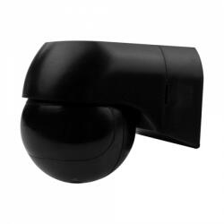 ECOLight PIR mozgás- és alkonyérzékelő IP44 Felületre szerelhető fekete 12m 180° CP Ecolight (ECOAKC0155)